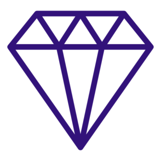 Diamond Decal (Purple)